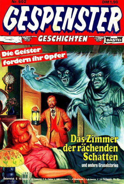 Cover for Gespenster Geschichten (Bastei Verlag, 1974 series) #502