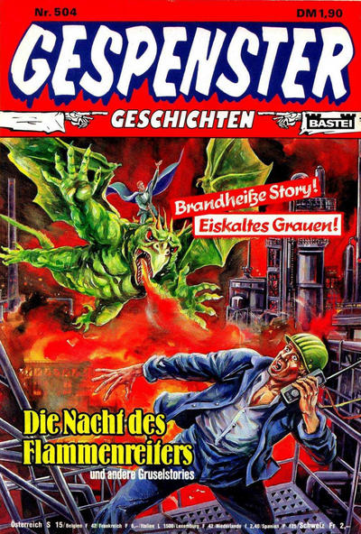 Cover for Gespenster Geschichten (Bastei Verlag, 1974 series) #504