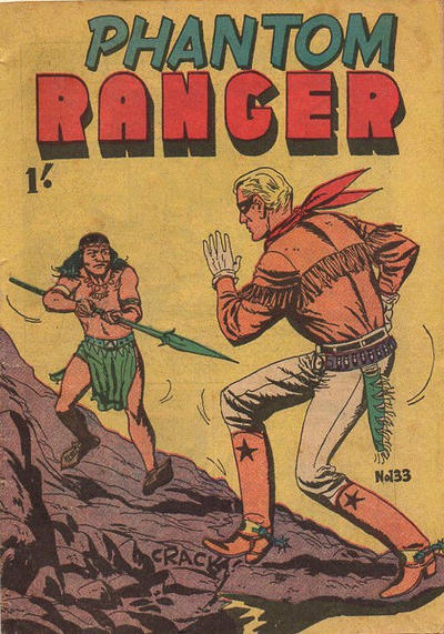 Cover for The Phantom Ranger (Frew Publications, 1948 series) #133