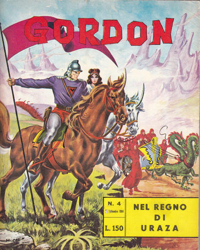 Cover for Gordon (Edizioni Fratelli Spada, 1964 series) #4