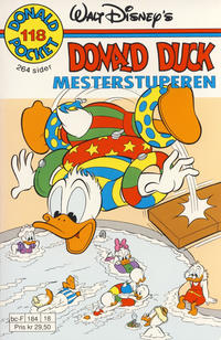 Cover Thumbnail for Donald Pocket (Hjemmet / Egmont, 1968 series) #118 - Donald Duck Mesterstuperen [1. opplag]