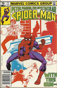 Cover Thumbnail for The Spectacular Spider-Man (Marvel, 1976 series) #71 [Canadian]