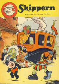 Cover Thumbnail for Skippern (Allers Forlag, 1947 series) #22/1957