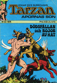 Cover Thumbnail for Tarzan (Williams Förlags AB, 1966 series) #22/1974