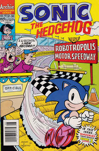 Cover Thumbnail for Sonic the Hedgehog (Archie, 1993 series) #13 [Newsstand]