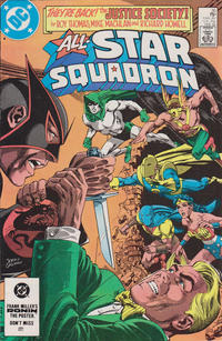 Cover for All-Star Squadron (DC, 1981 series) #30 [Direct]