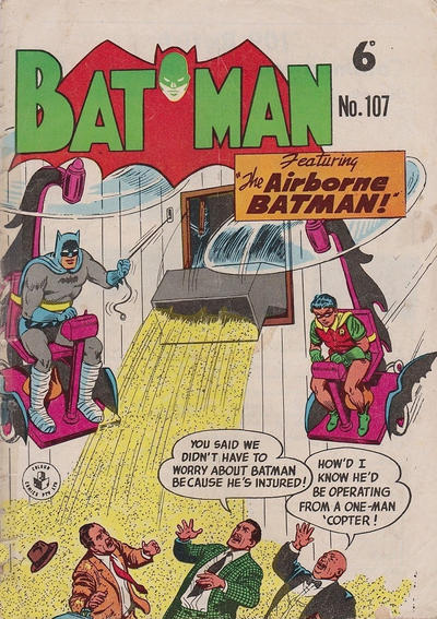 Cover for Batman (K. G. Murray, 1950 series) #107