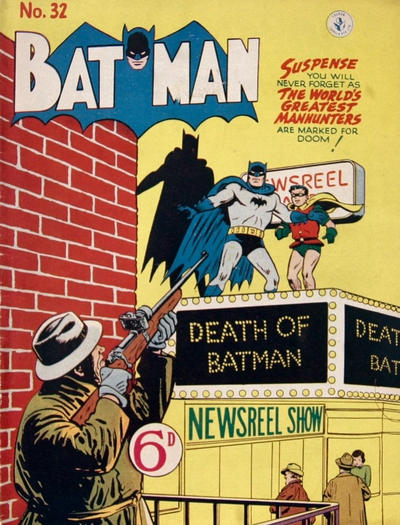 Cover for Batman (K. G. Murray, 1950 series) #32 [6d]