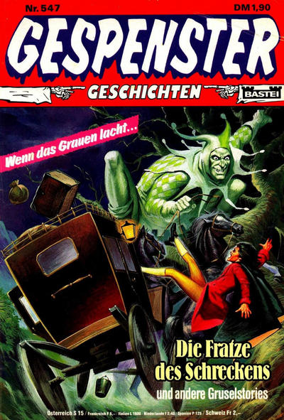 Cover for Gespenster Geschichten (Bastei Verlag, 1974 series) #547