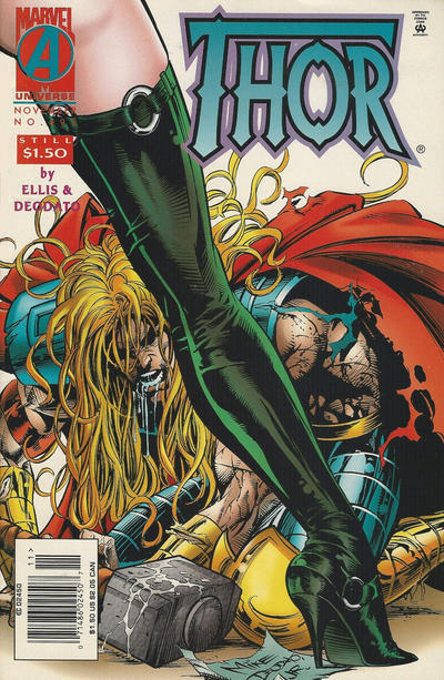 Cover for Thor (Marvel, 1966 series) #492 [Newsstand]