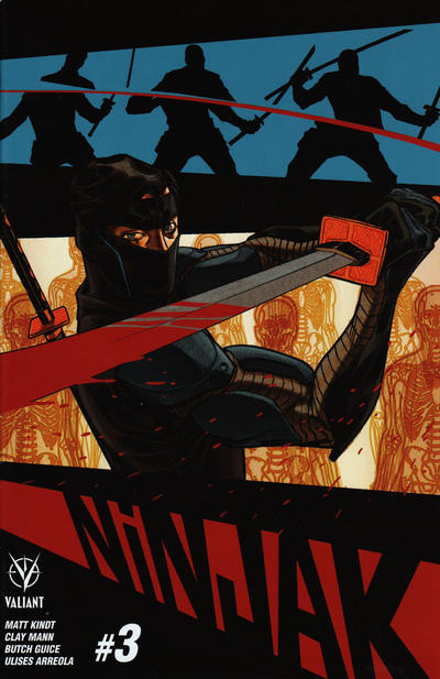 Cover for Ninjak (Valiant Entertainment, 2015 series) #3 [Cover B - Dave Johnson]