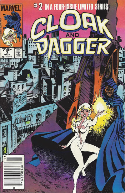 Cover for Cloak and Dagger (Marvel, 1983 series) #2 [Canadian]