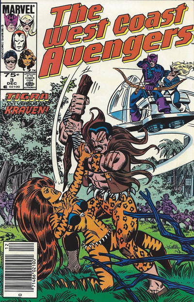 Cover for West Coast Avengers (Marvel, 1985 series) #3 [Canadian]