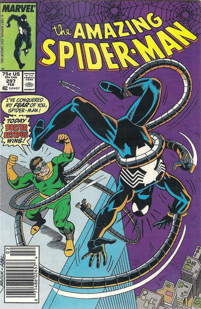 Cover for The Amazing Spider-Man (Marvel, 1963 series) #297 [Newsstand]