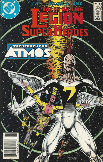Cover for Tales of the Legion of Super-Heroes (DC, 1984 series) #353 [Newsstand]