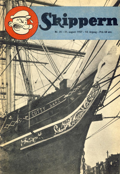 Cover for Skippern (Allers Forlag, 1947 series) #35/1957