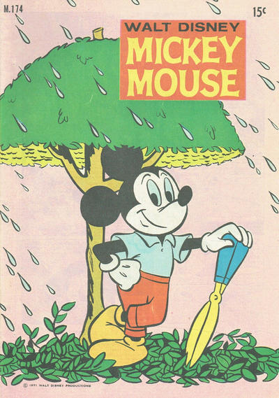 Cover for Walt Disney's Mickey Mouse (W. G. Publications; Wogan Publications, 1956 series) #174