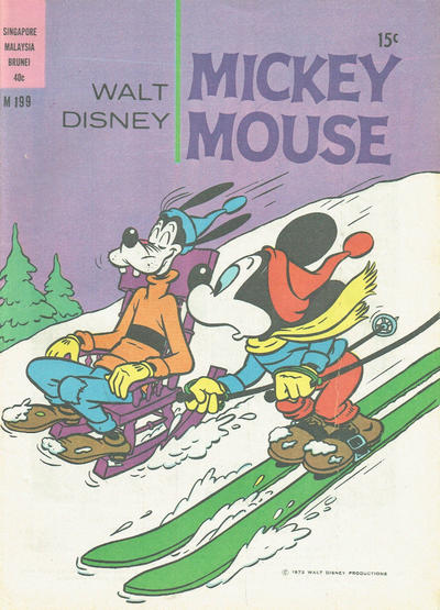 Cover for Walt Disney's Mickey Mouse (W. G. Publications; Wogan Publications, 1956 series) #199