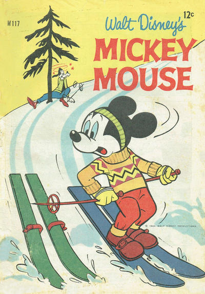 Cover for Walt Disney's Mickey Mouse (W. G. Publications; Wogan Publications, 1956 series) #117