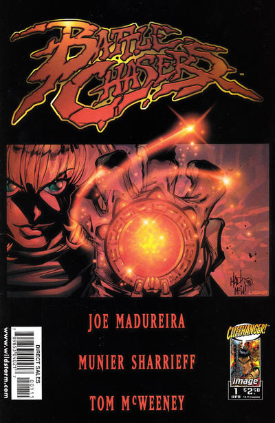 Cover for Battle Chasers (Image, 1998 series) #1 [Cover F: 2nd Printing]