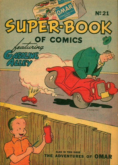 Cover for Omar Super-Book of Comics (Western, 1944 series) #21