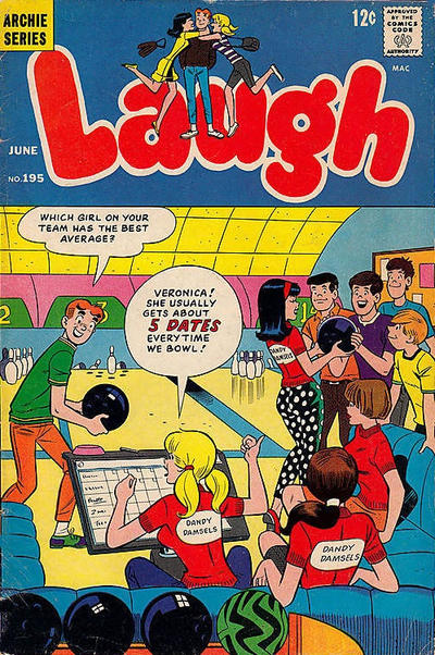 Cover for Laugh Comics (Archie, 1946 series) #195