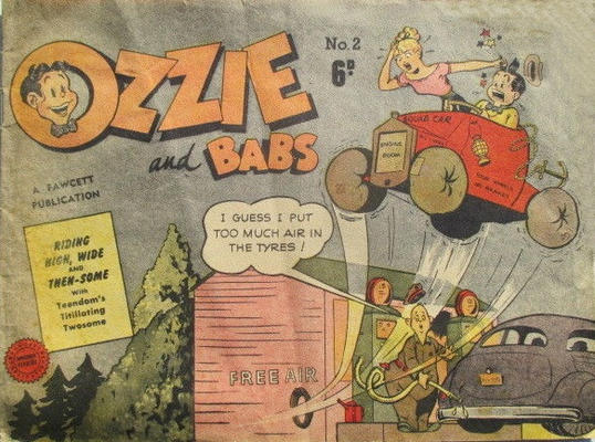 Cover for Ozzie and Babs (Cleland, 1950 ? series) #2
