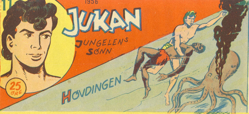 Cover for Jukan (Halvorsen & Larsen, 1954 series) #11/1956