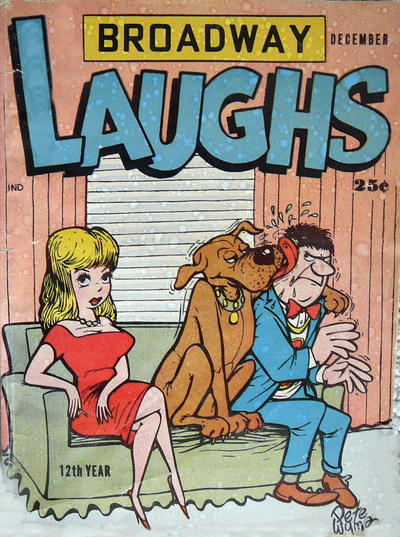 Cover for Broadway Laughs (Prize, 1950 series) #v15#4