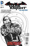Cover for Batman: The Dark Knight (DC, 2011 series) #22 [Alex Maleev Black & White Cover]
