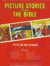 Cover for Picture Stories from the Bible the Old and New Testaments (Bible Pictures, 1950 ? series) 