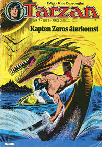 Cover Thumbnail for Tarzan (Atlantic Förlags AB, 1977 series) #7/1977