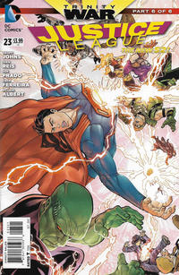 Cover for Justice League (DC, 2011 series) #23 [Direct Sales]