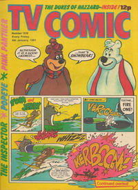 Cover Thumbnail for TV Comic (Polystyle Publications, 1951 series) #1516