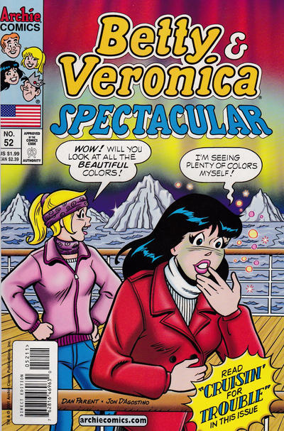 Cover for Betty and Veronica Spectacular (Archie, 1992 series) #52 [Direct Edition]