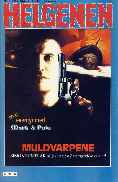 Cover for Helgenen (Semic, 1977 series) #4/1988