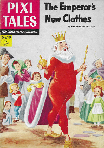 Cover for Pixi Tales (Thorpe & Porter, 1959 series) #10 - The Emporer's New Clothes