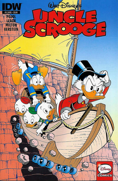 Cover for Uncle Scrooge (IDW, 2015 series) #5 / 409