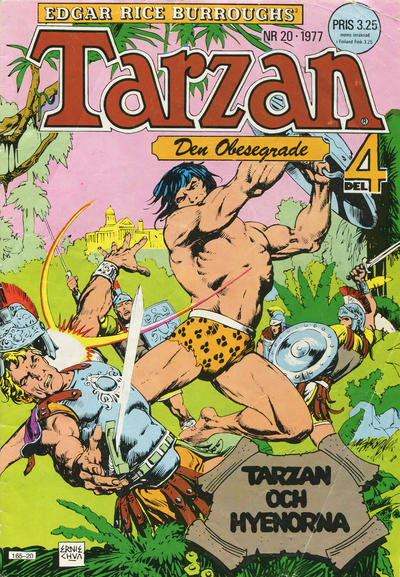 Cover for Tarzan (Atlantic Förlags AB, 1977 series) #20/1977