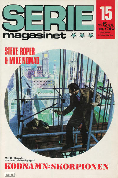 Cover for Seriemagasinet (Semic, 1970 series) #15/1986