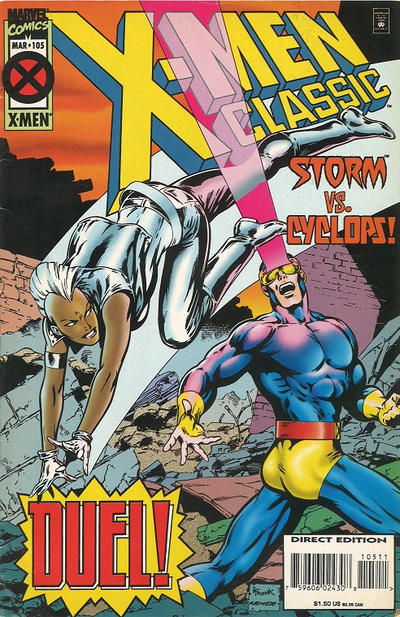 Cover for X-Men Classic (Marvel, 1990 series) #105 [Direct Edition]