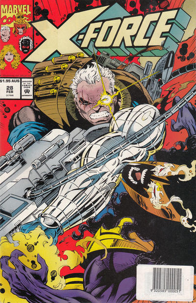 Cover for X-Force (Marvel, 1991 series) #28 [Australian]