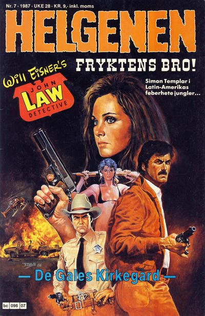 Cover for Helgenen (Semic, 1977 series) #7/1987