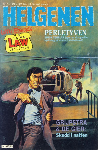 Cover for Helgenen (Semic, 1977 series) #5/1987