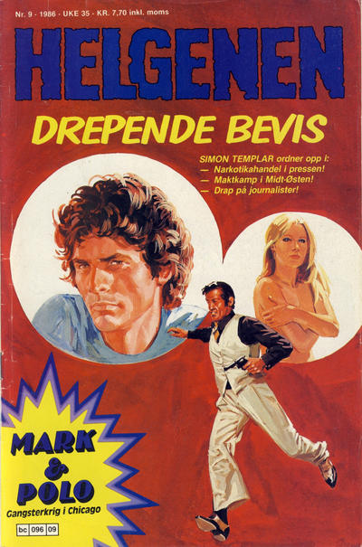 Cover for Helgenen (Semic, 1977 series) #9/1986