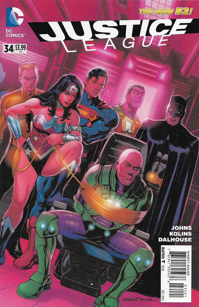 Cover for Justice League (DC, 2011 series) #34 [Rags Morales Cover]