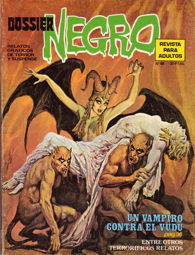 Cover for Dossier Negro (Ibero Mundial de ediciones, 1968 series) #66