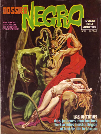 Cover for Dossier Negro (Ibero Mundial de ediciones, 1968 series) #75