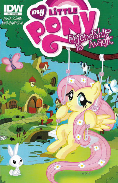 Cover for My Little Pony: Friendship Is Magic (IDW, 2012 series) #21 [Cover RI - Mary Bellamy]