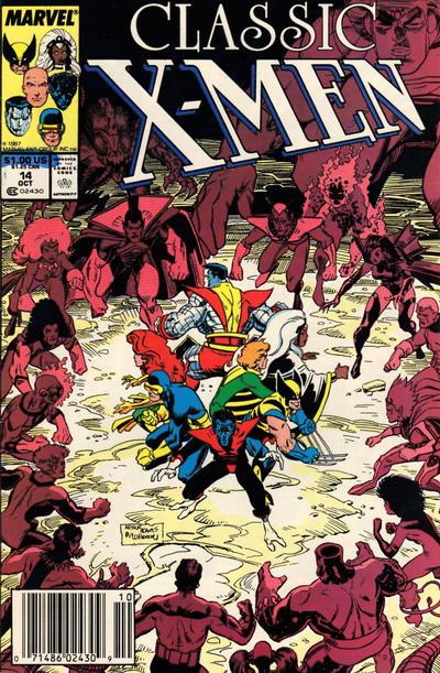 Cover for Classic X-Men (Marvel, 1986 series) #14 [Newsstand]